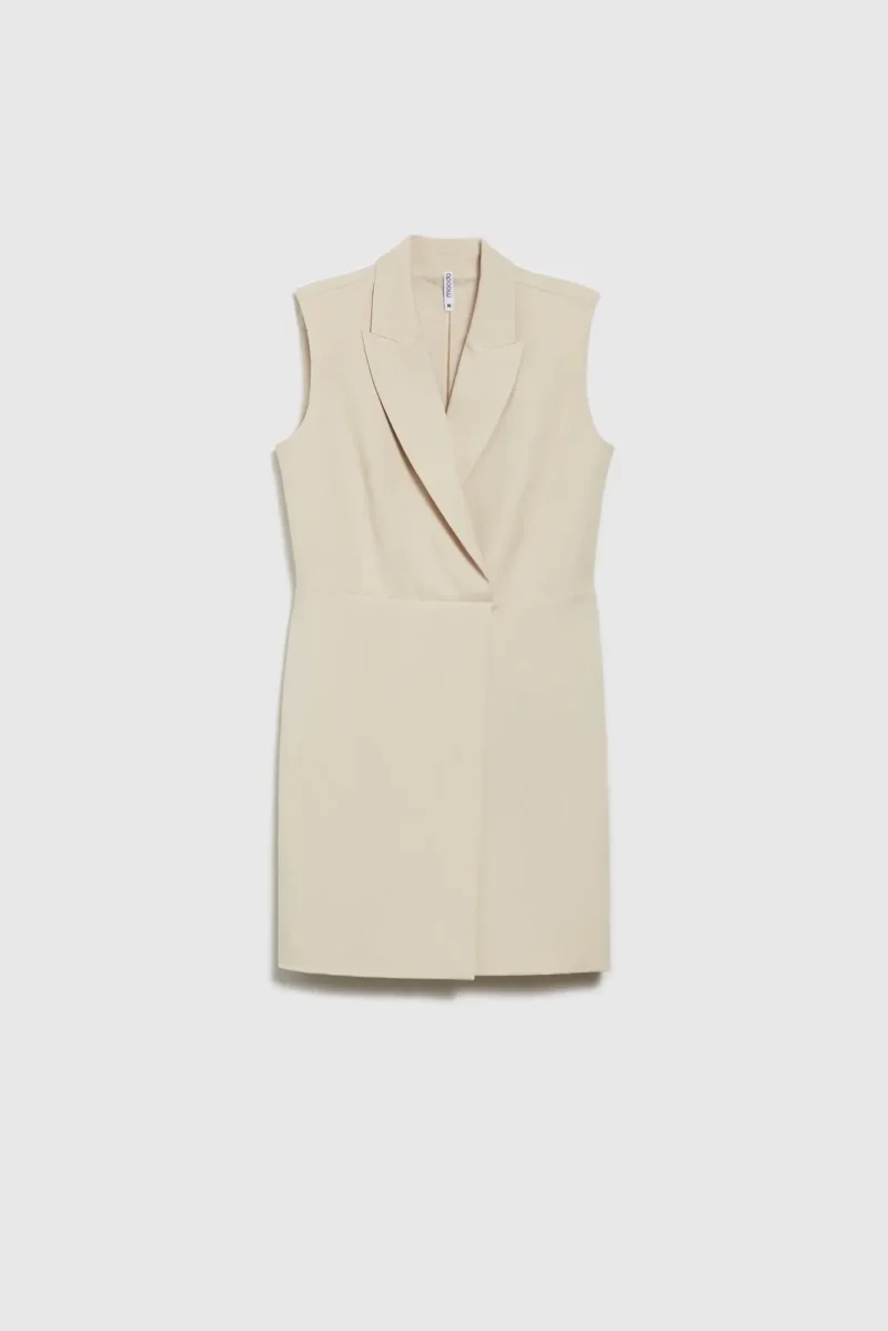 WOMEN'S DRESS L-SU-4633 L.BEIGE - Imagen 13