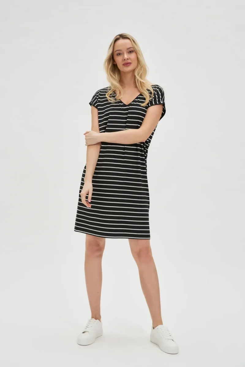 WOMEN'S DRESS L-SU-4645 BLACK