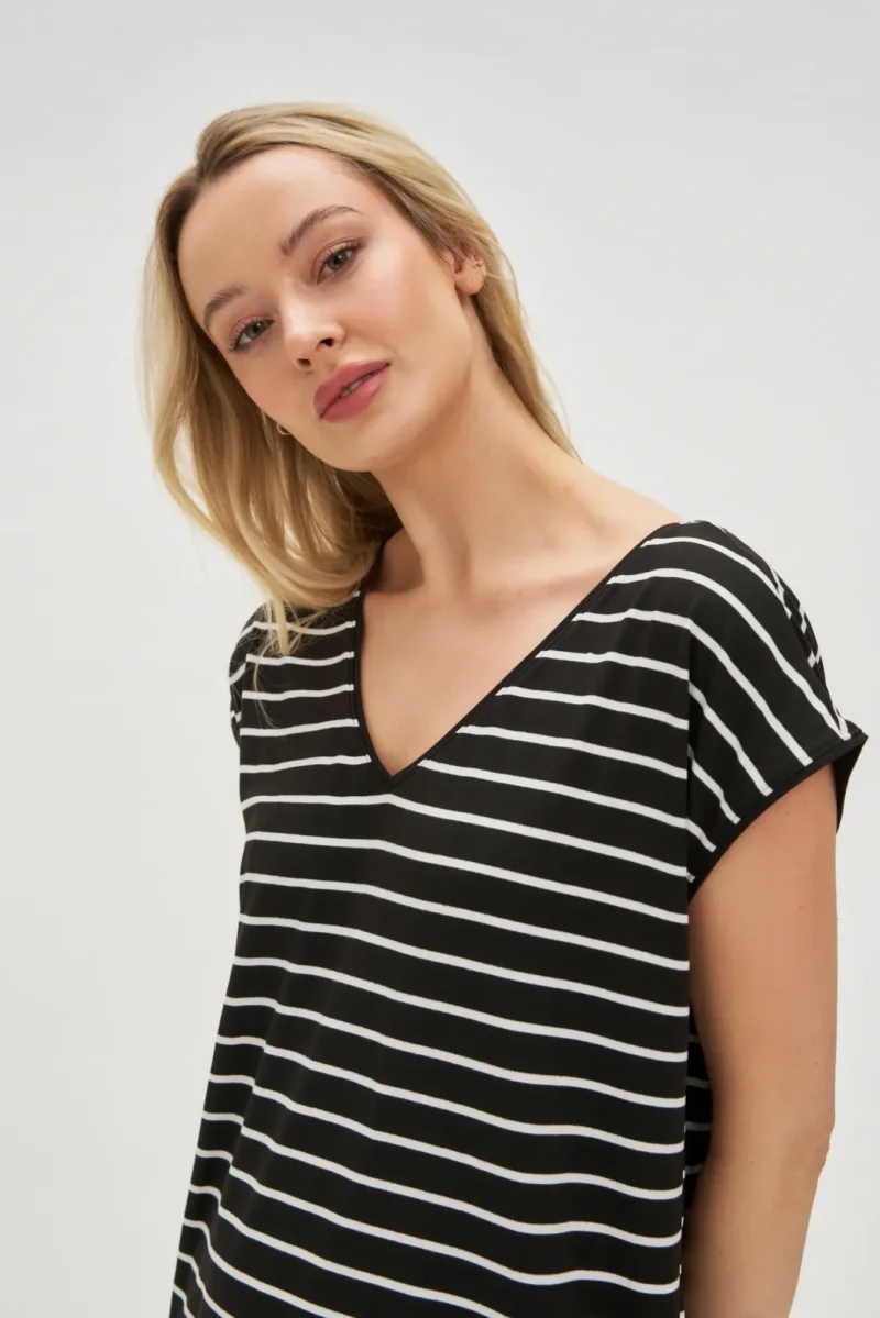 WOMEN'S DRESS L-SU-4645 BLACK - Imagen 2