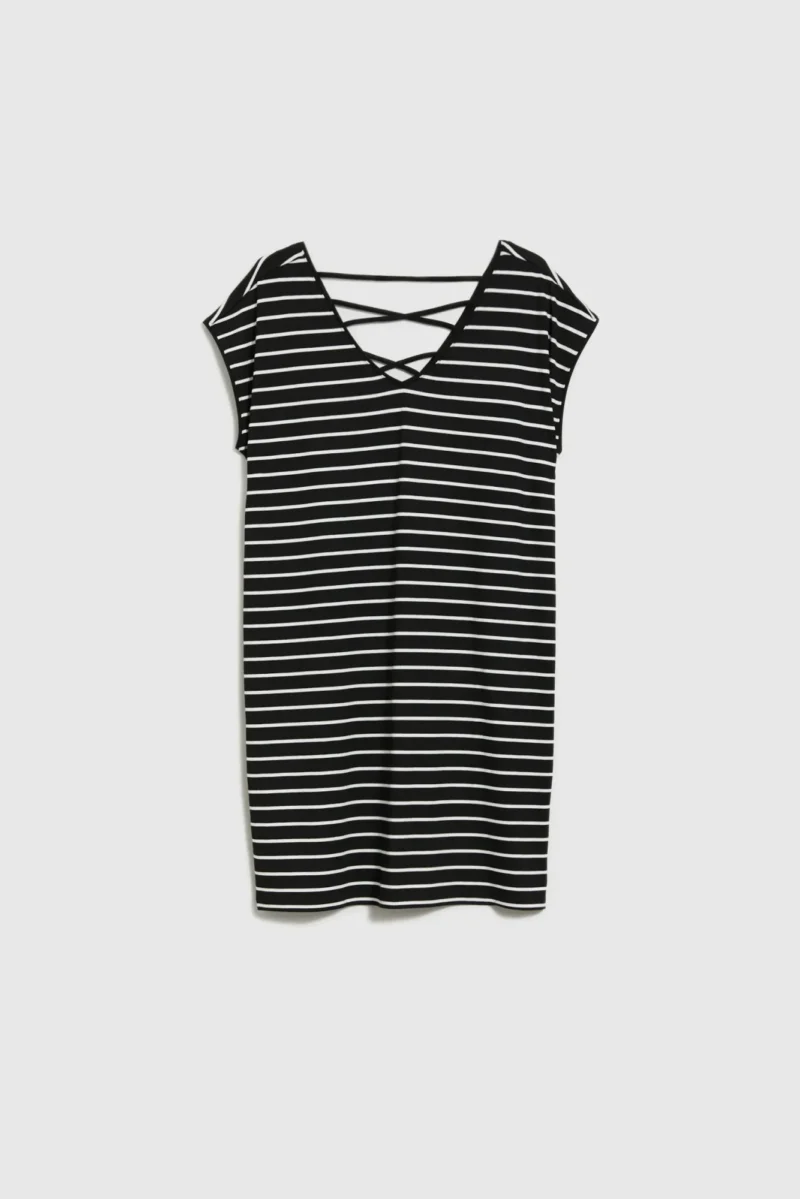 WOMEN'S DRESS L-SU-4645 BLACK - Imagen 6