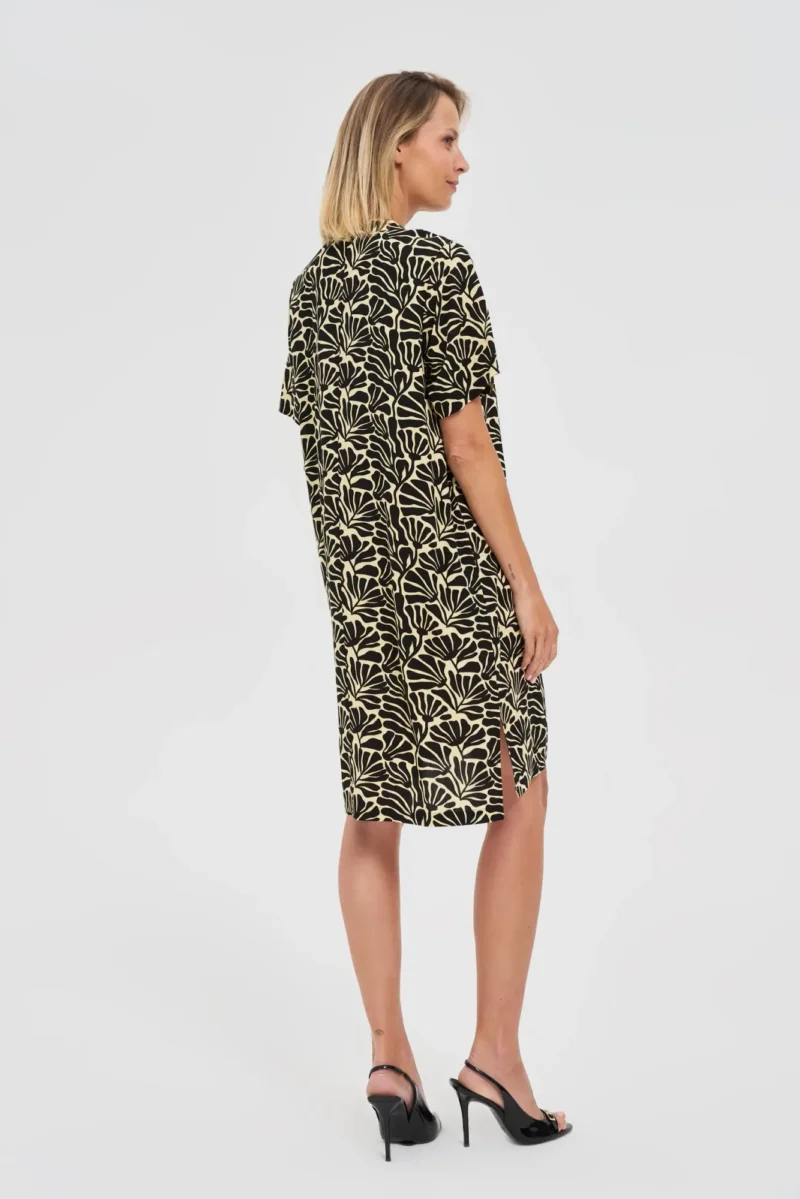 WOMEN'S DRESS L-SU-4649 BLACK - Imagen 3