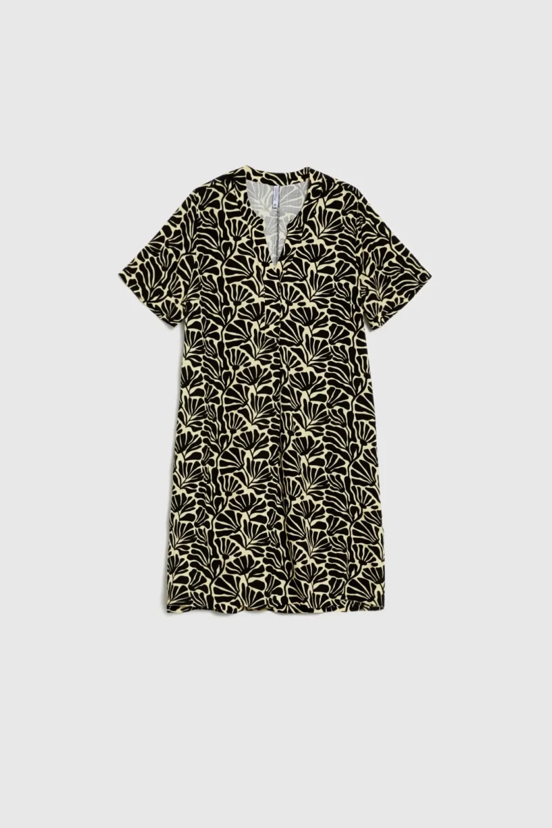 WOMEN'S DRESS L-SU-4649 BLACK - Imagen 5