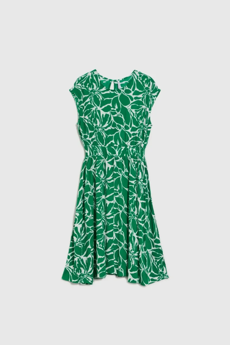 WOMEN'S DRESS L-SU-4650 GREEN - Imagen 5