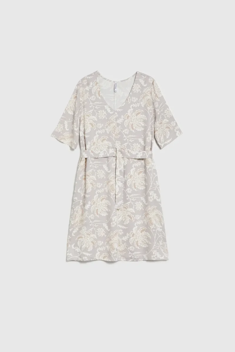 WOMEN'S DRESS L-SU-4651 GREEN - Imagen 6