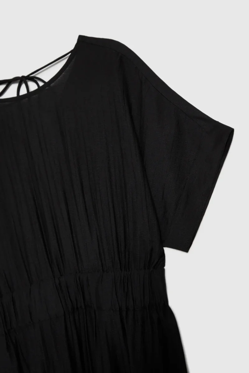 WOMEN'S DRESS L-SU-4652 BLACK - Imagen 3