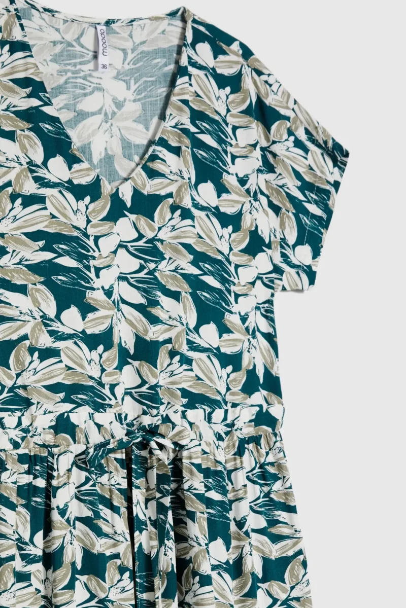 WOMEN'S DRESS L-SU-4661 D.GREEN - Imagen 6