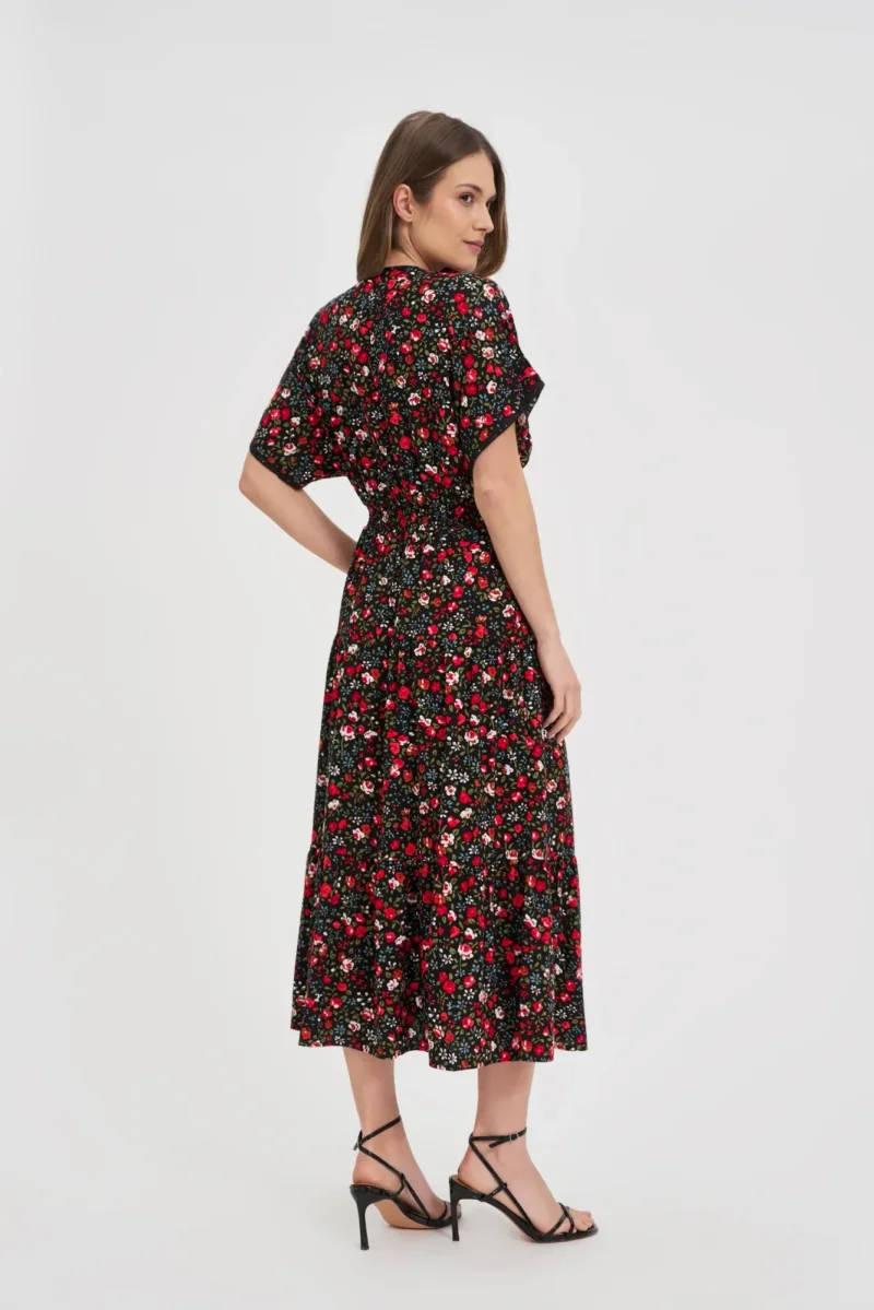 WOMEN'S DRESS L-SU-4672 BLACK - Imagen 3