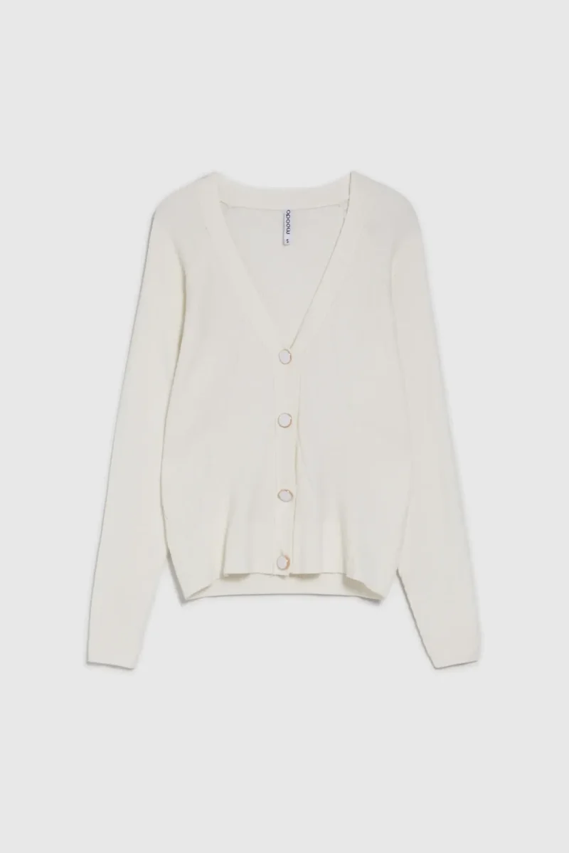 WOMEN'S SWEATER L-SW-4602 OFF WHITE - Imagen 6