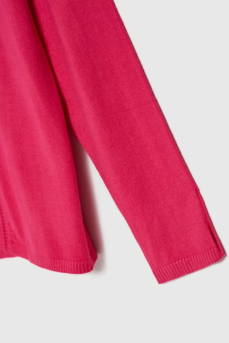 WOMEN'S SWEATER L-SW-4603 FUCHSIA - Imagen 7