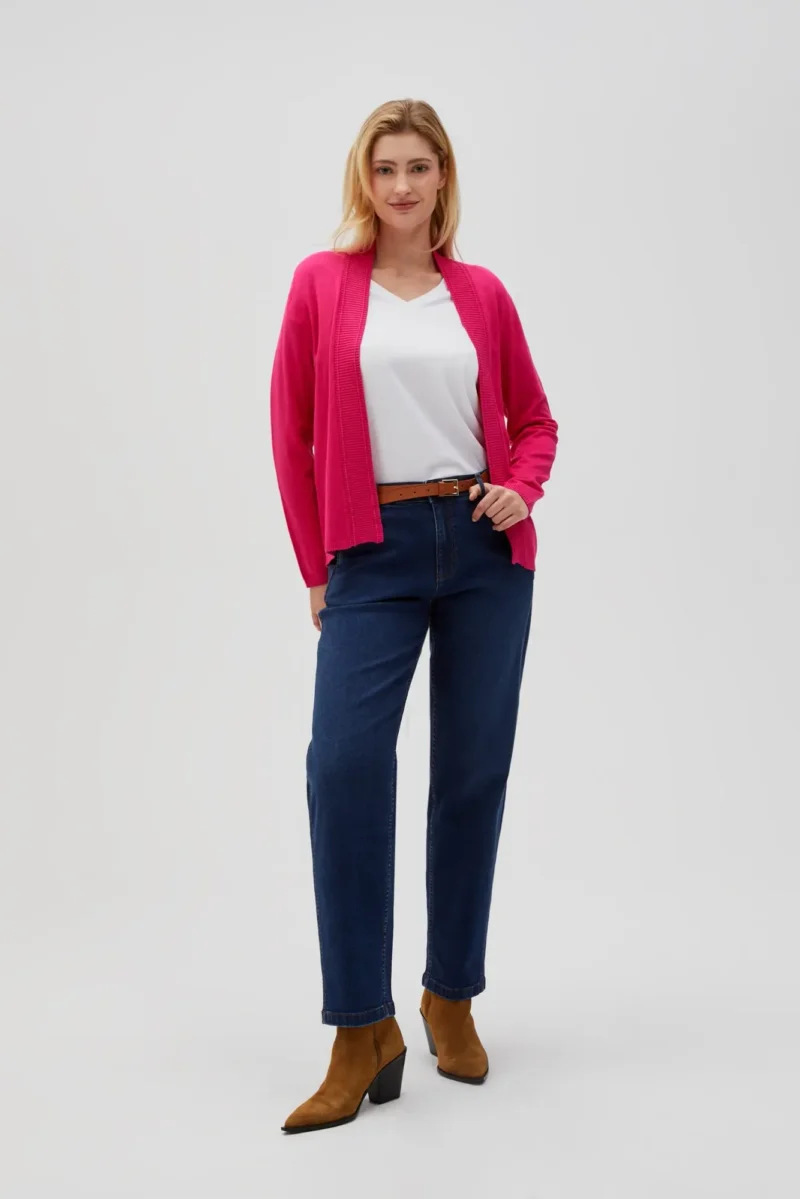 WOMEN'S SWEATER L-SW-4603 FUCHSIA - Imagen 3