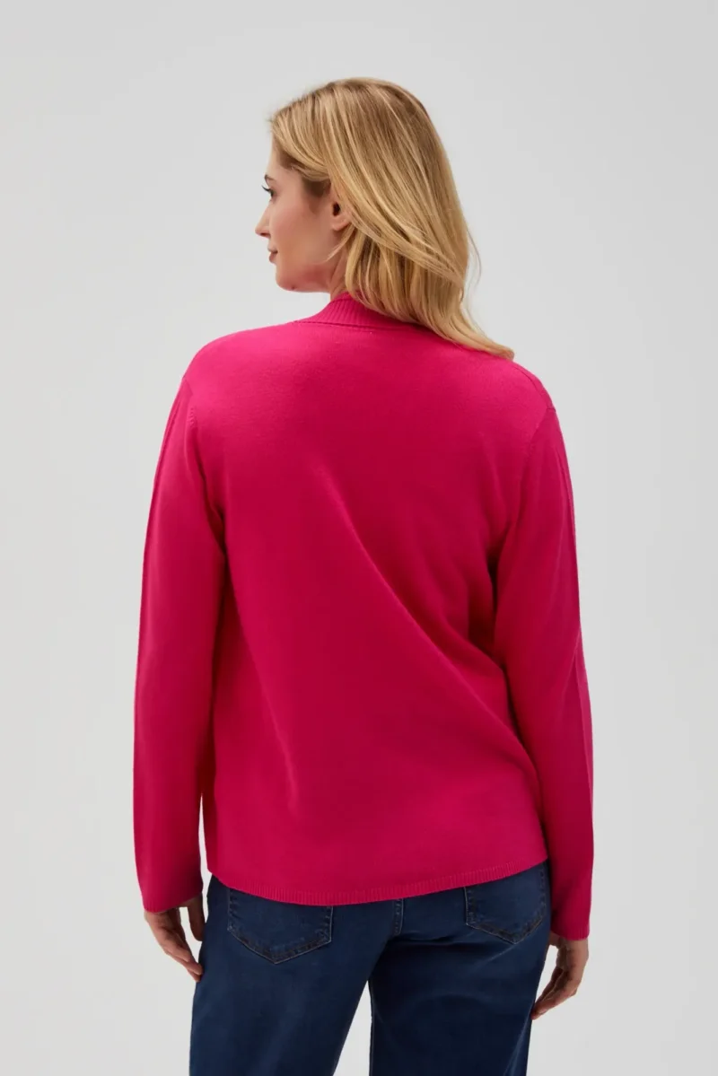 WOMEN'S SWEATER L-SW-4603 FUCHSIA - Imagen 4