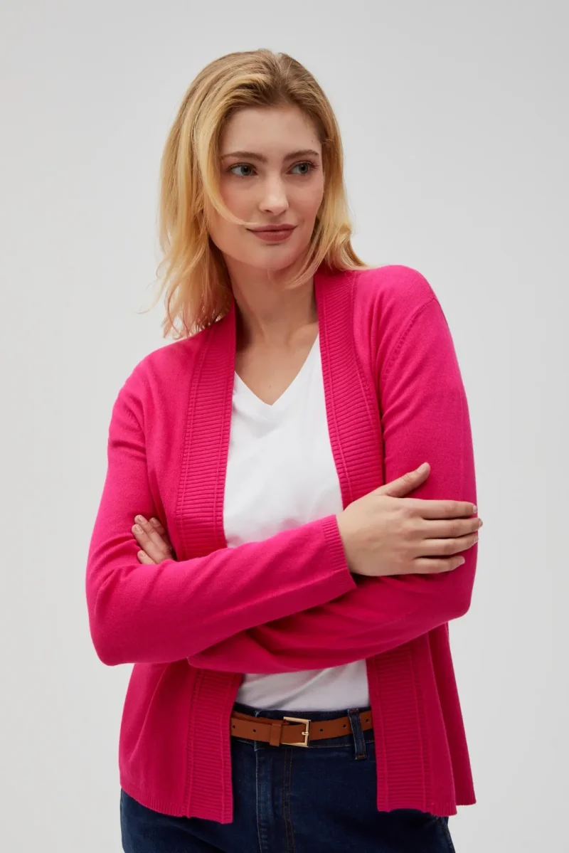 WOMEN'S SWEATER L-SW-4603 FUCHSIA - Imagen 5