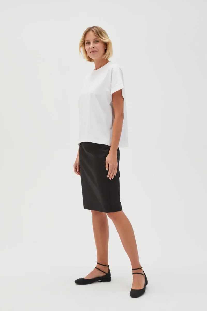 WOMEN'S TSHIRT L-TS-4603 WHITE - Imagen 5