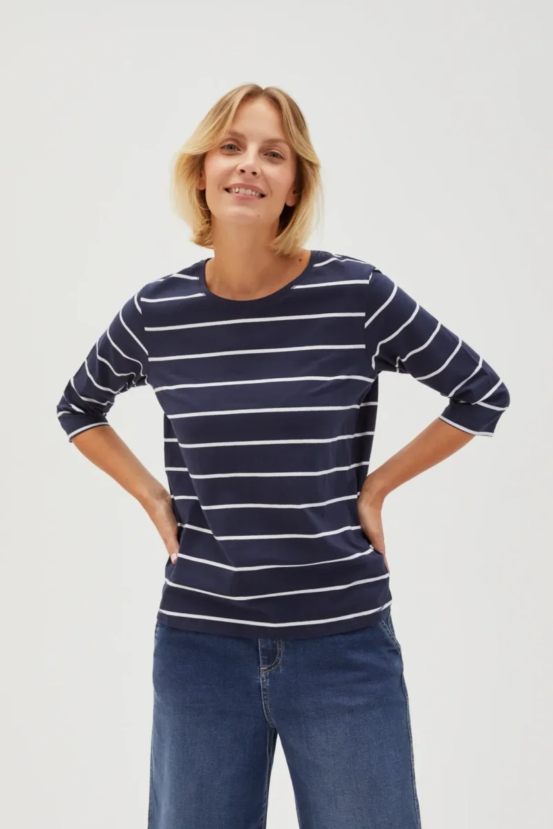 WOMEN'S LONGSLEEVE L-TS-4615 NAVY - Imagen 4