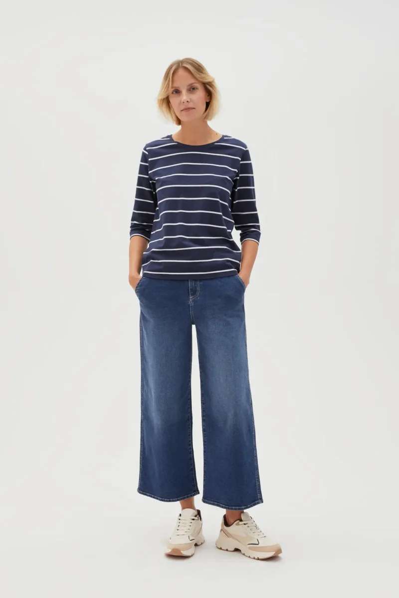 WOMEN'S LONGSLEEVE L-TS-4615 NAVY - Imagen 5
