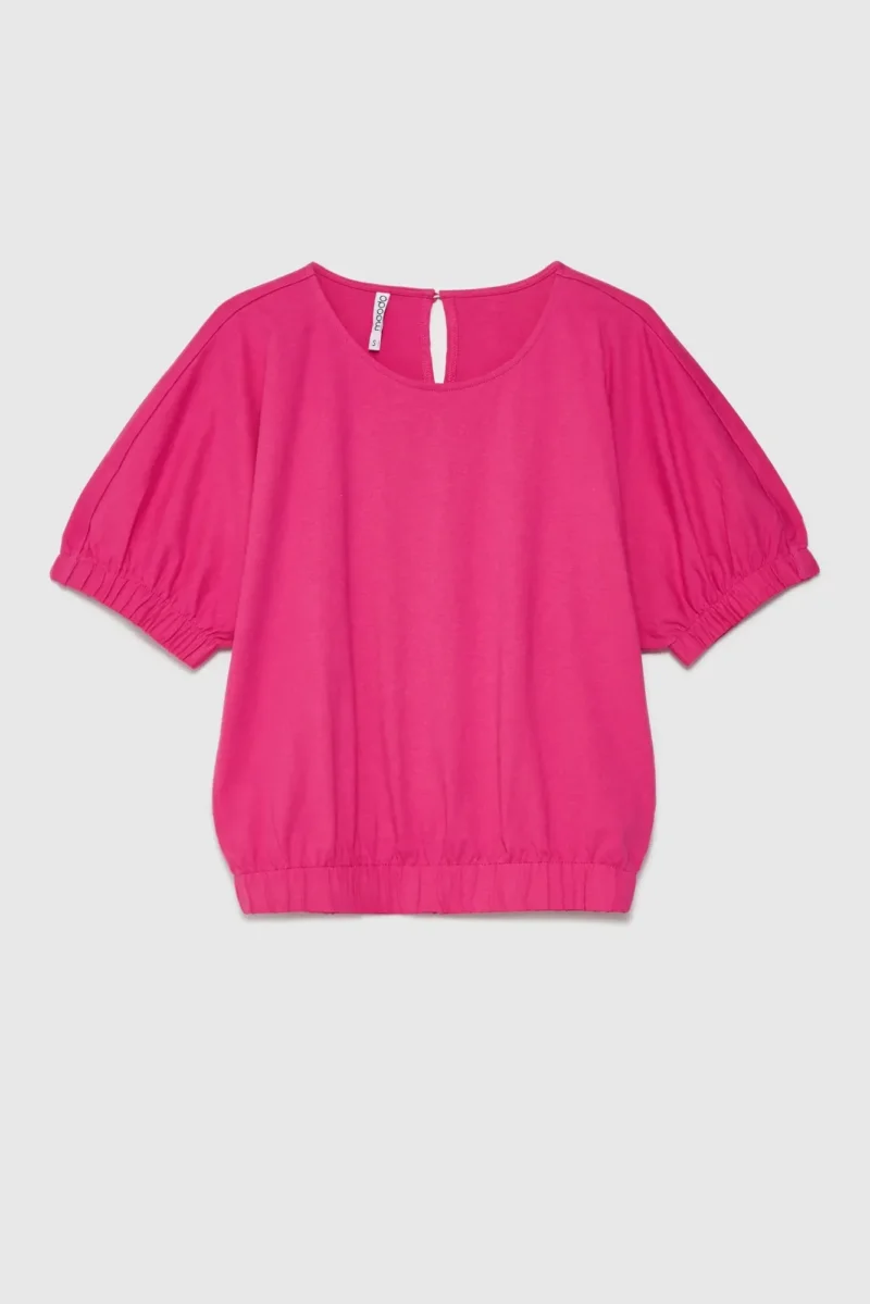 WOMEN'S TSHIRT L-TS-4618 FUCHSIA - Imagen 6