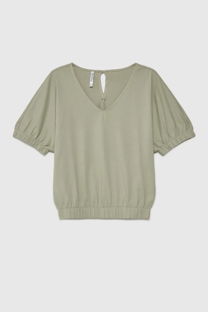 WOMEN'S TSHIRT L-TS-4619 OLIVE - Imagen 5