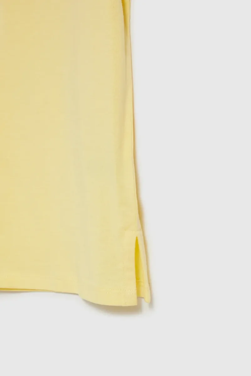 WOMEN'S TSHIRT L-TS-4623 L.YELLOW - Imagen 6