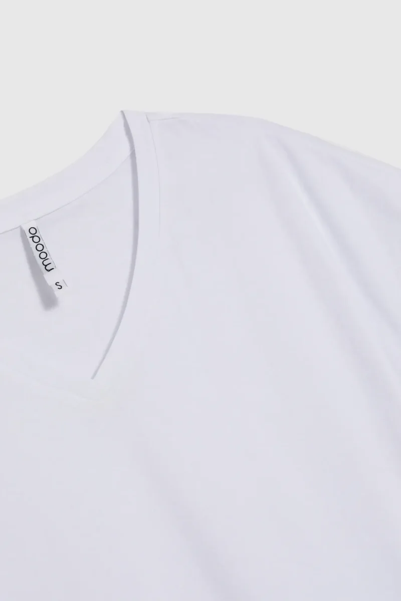 WOMEN'S TSHIRT L-TS-4623 WHITE - Imagen 6