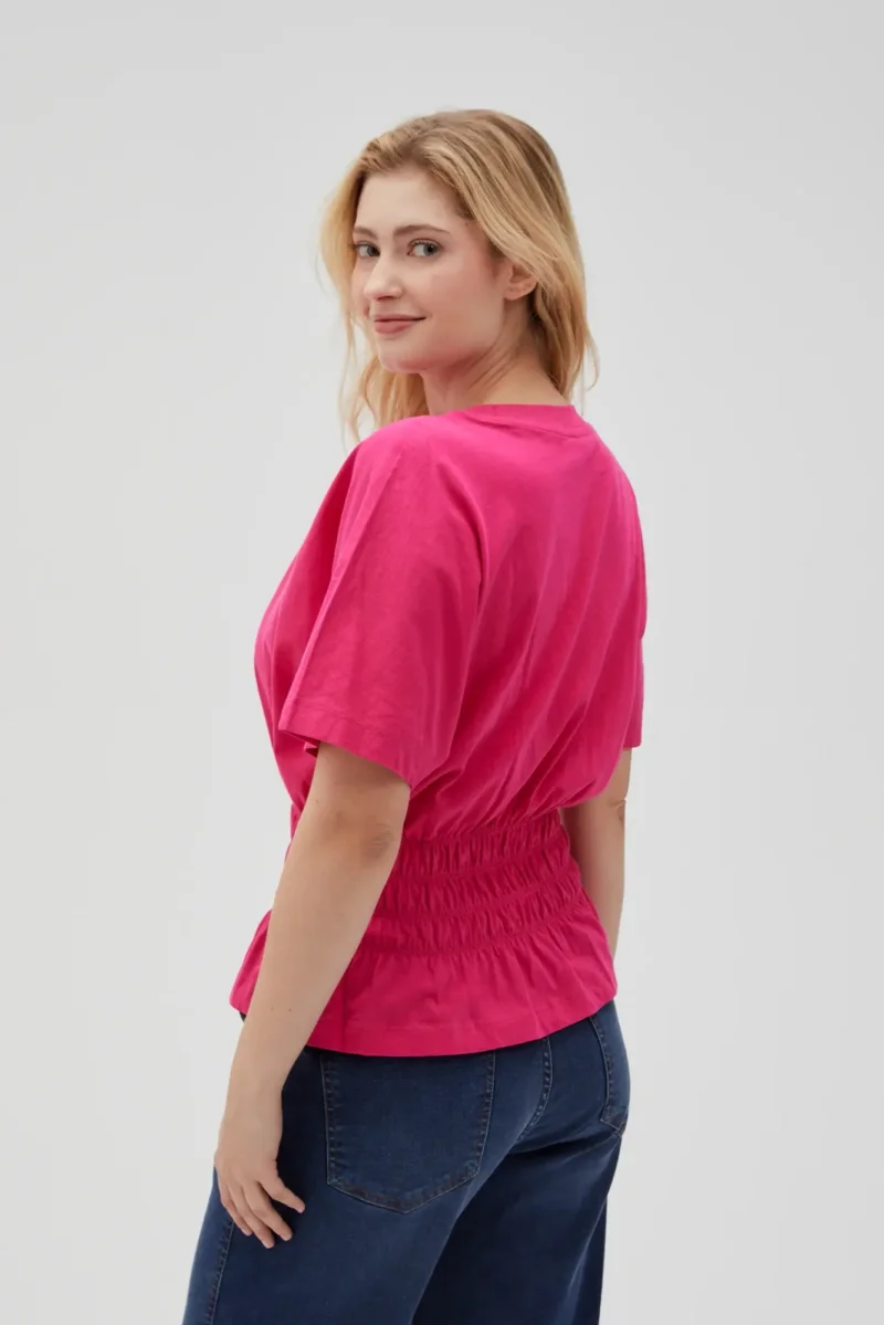 WOMEN'S TSHIRT L-TS-4638 FUCHSIA - Imagen 5