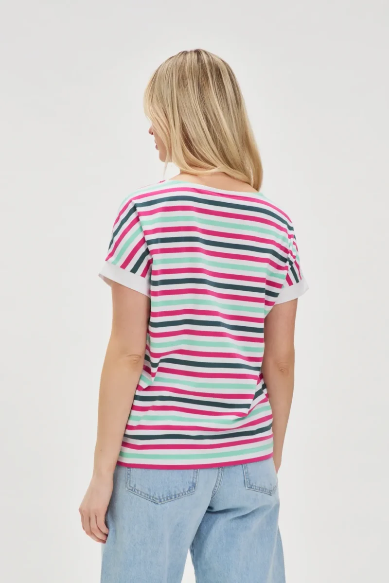 WOMEN'S TSHIRT L-TS-4642 FUCHSIA - Imagen 4