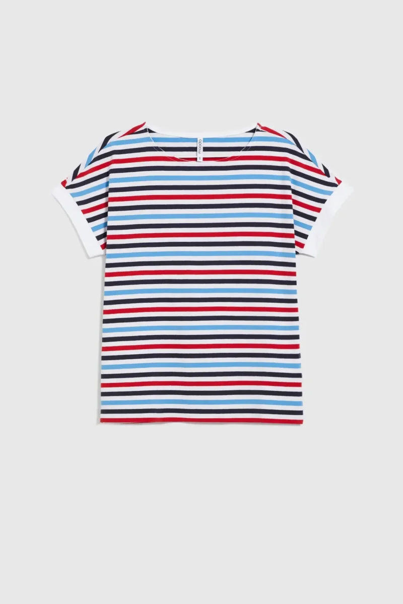 WOMEN'S TSHIRT L-TS-4642 NAVY - Imagen 5