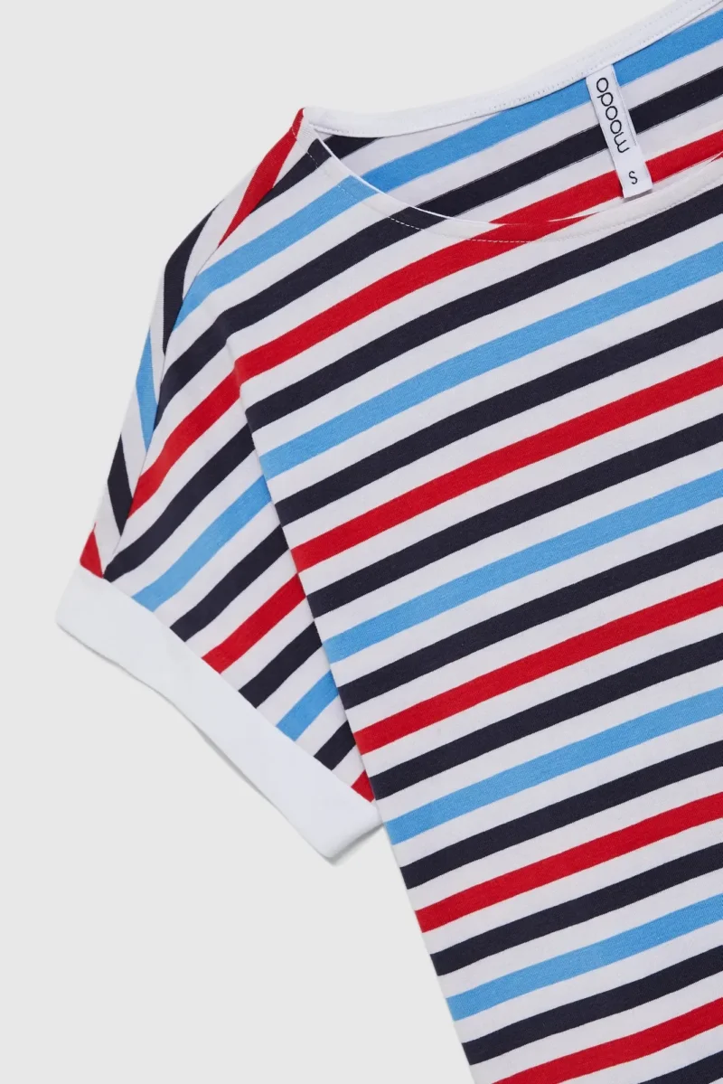 WOMEN'S TSHIRT L-TS-4642 NAVY - Imagen 6