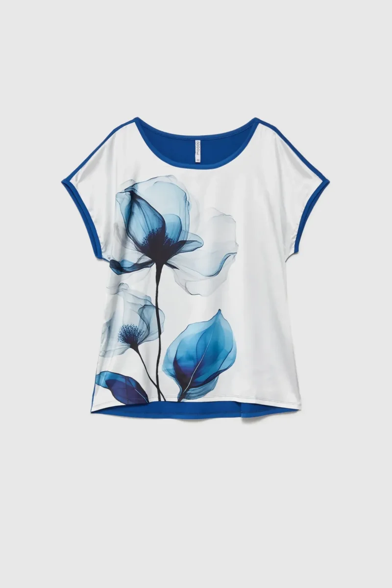 WOMEN'S TSHIRT L-TS-4646 L.BLUE - Imagen 6