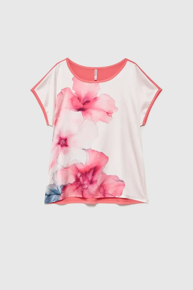 WOMEN'S TSHIRT L-TS-4646 L.PINK - Imagen 6