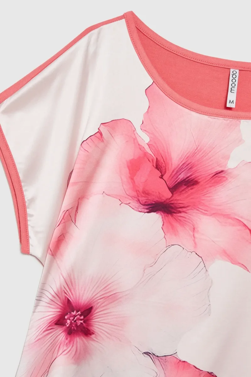 WOMEN'S TSHIRT L-TS-4646 L.PINK - Imagen 7