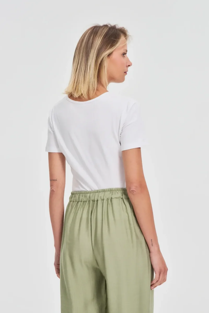 WOMEN'S TSHIRT L-TS-4652 WHITE - Imagen 5