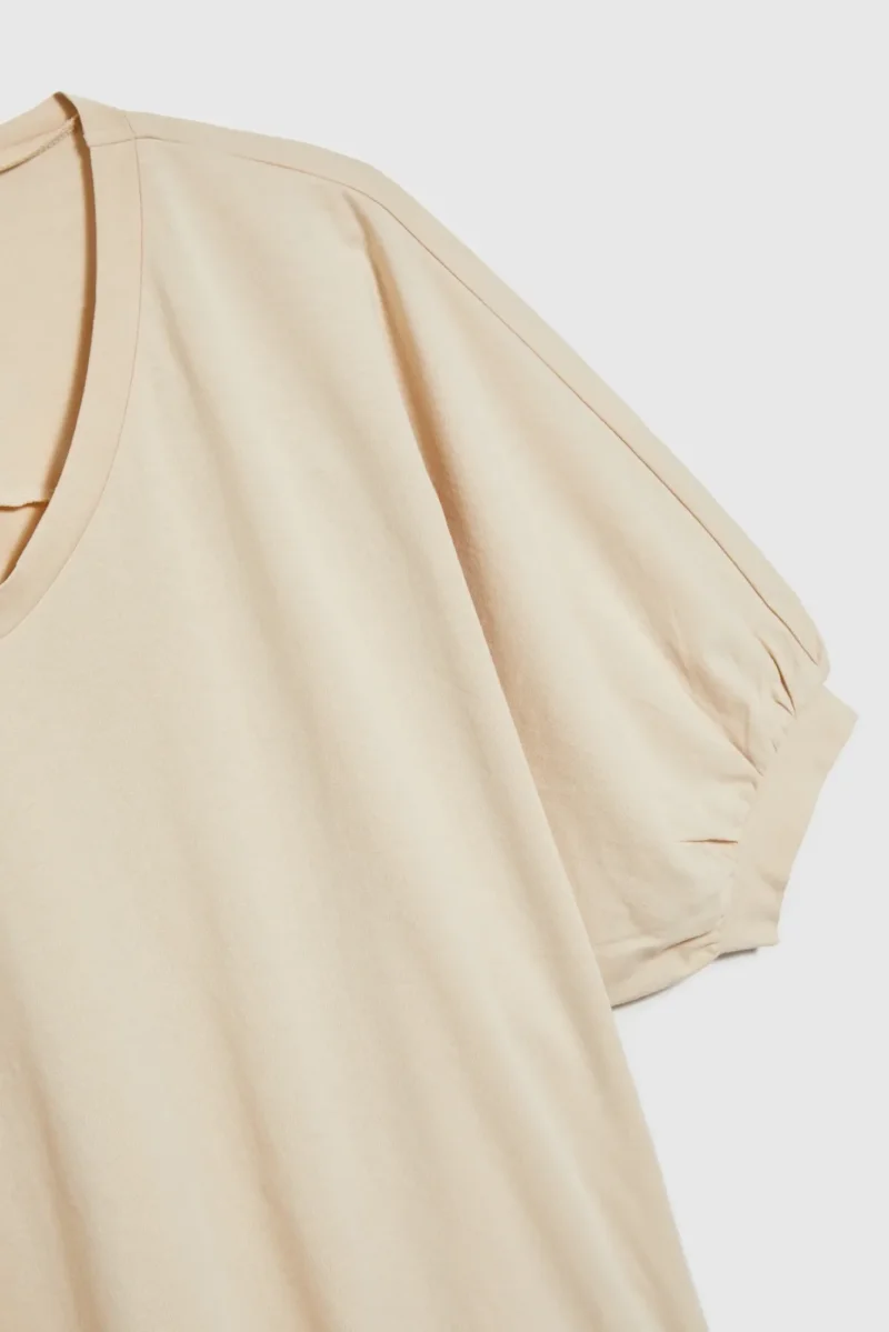 WOMEN'S TSHIRT L-TS-4658 L.BEIGE - Imagen 7