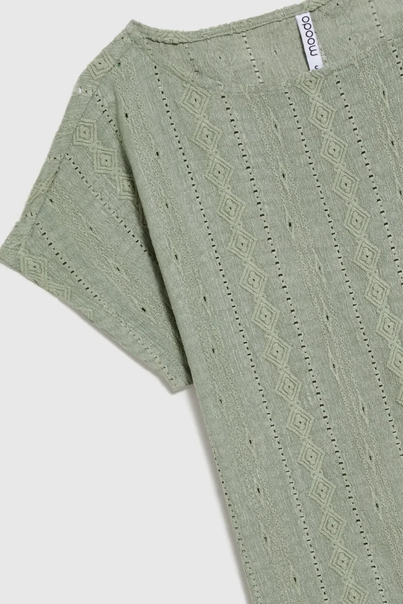 WOMEN'S TSHIRT L-TS-4666 OLIVE - Imagen 7