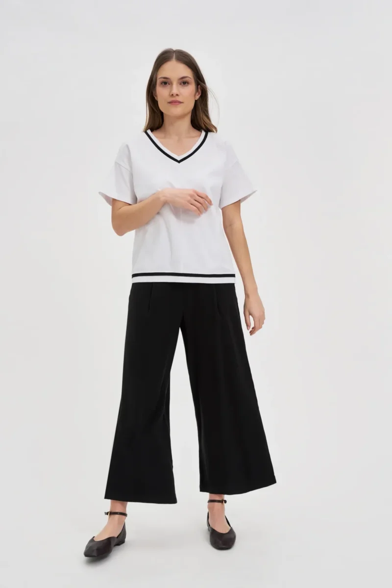 WOMEN'S TSHIRT L-TS-4753 WHITE - Imagen 2