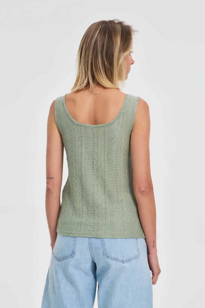 WOMEN'S TOP L-TS-4675 OLIVE - Imagen 5