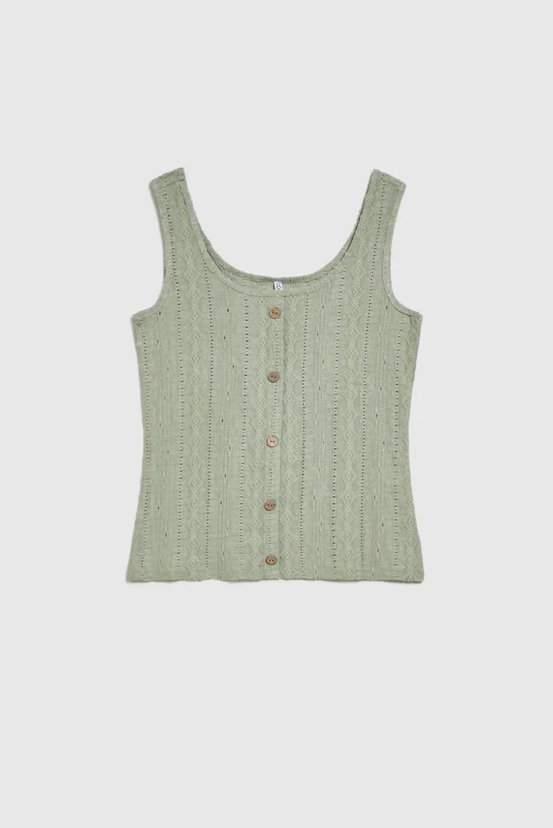 WOMEN'S TOP L-TS-4675 OLIVE - Imagen 6