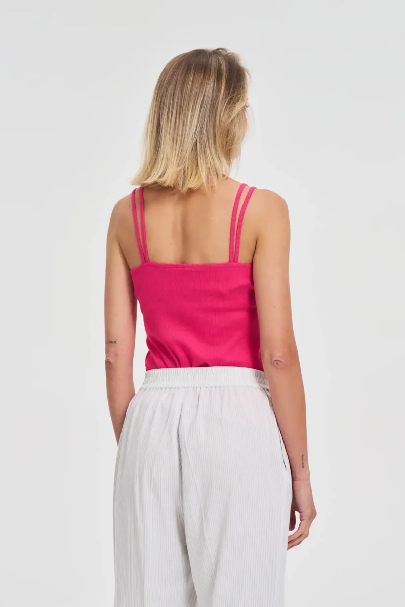 WOMEN'S TOP L-TS-4679 FUCHSIA - Imagen 2