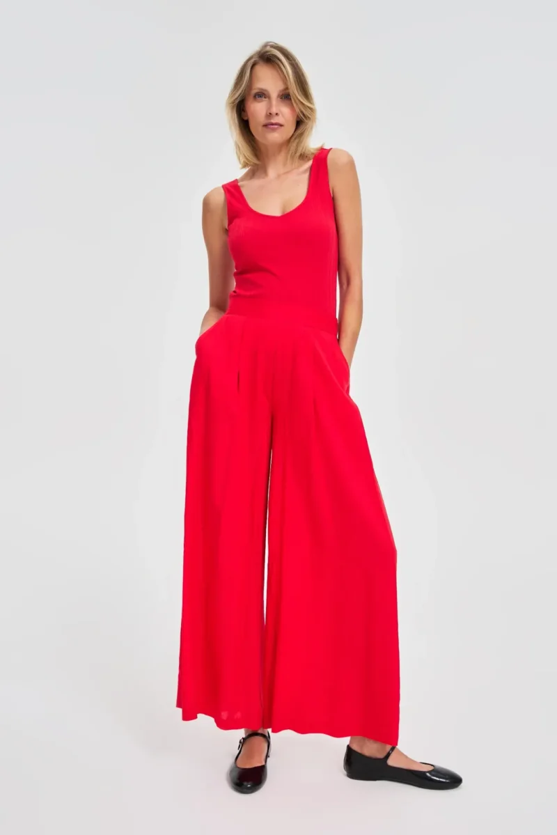 WOMEN'S TOP L-TS-4683 RED - Imagen 2