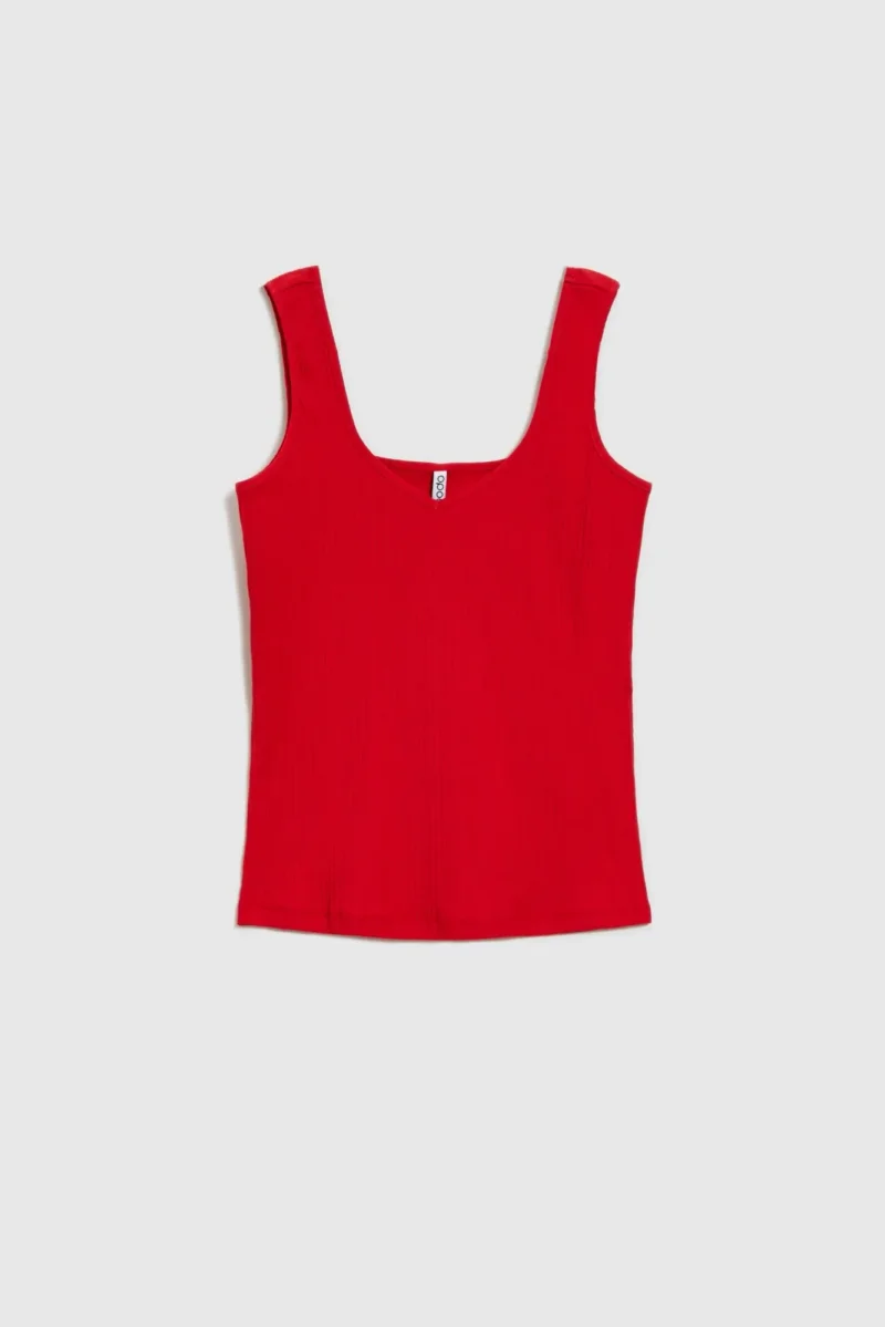 WOMEN'S TOP L-TS-4683 RED - Imagen 4
