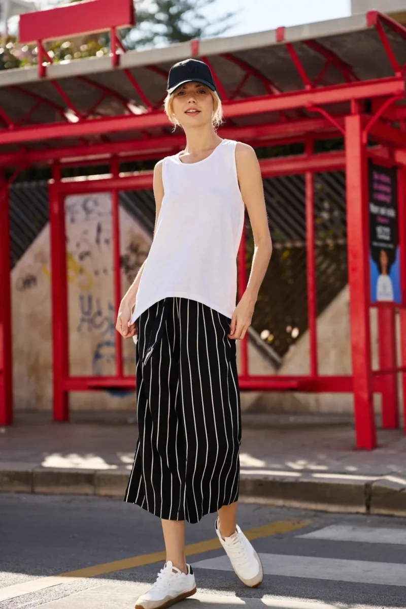WOMEN'S TOP L-TS-4684 WHITE - Imagen 3