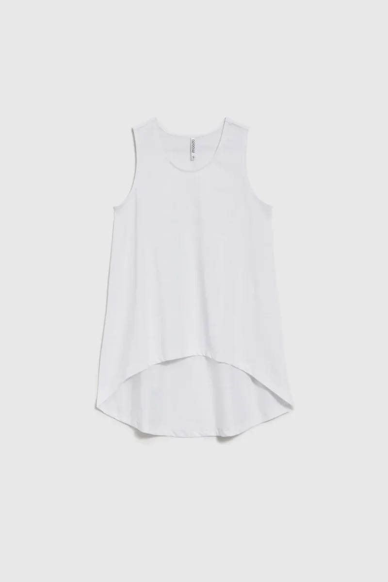 WOMEN'S TOP L-TS-4684 WHITE - Imagen 5