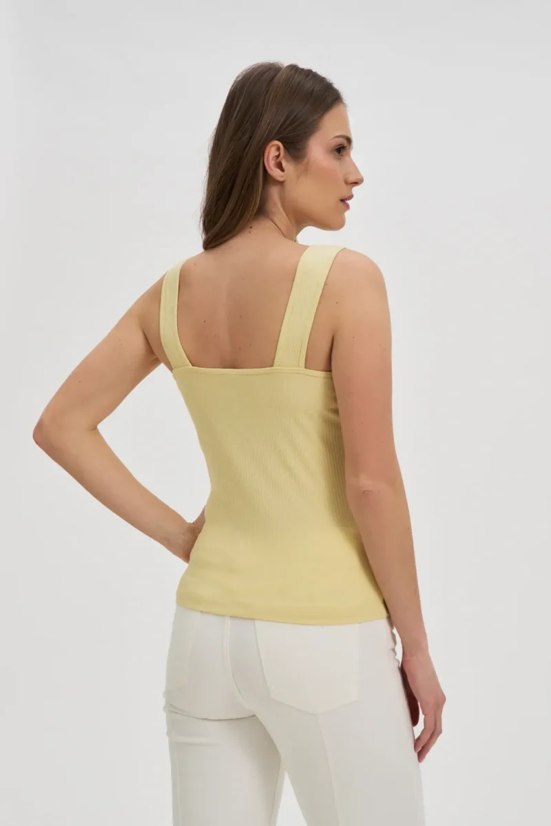 WOMEN'S TOP L-TS-4686 L.YELLOW - Imagen 3