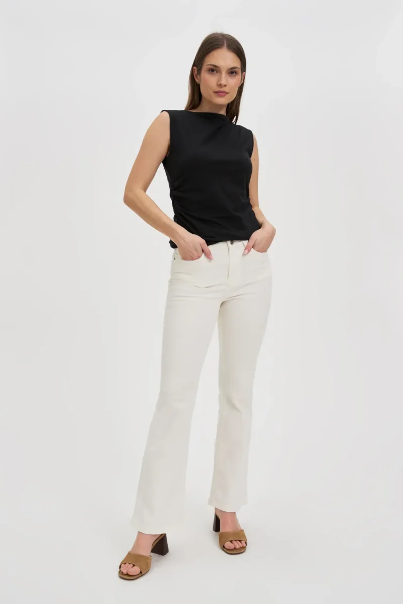 WOMEN'S TOP L-TS-4687 BLACK - Imagen 2