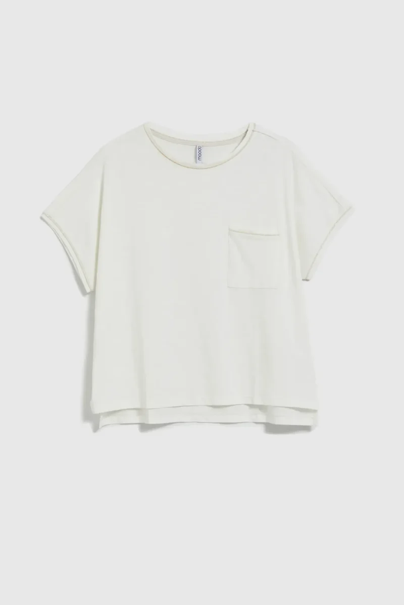 WOMEN'S TSHIRT L-TS-4693 OFF WHITE - Imagen 5