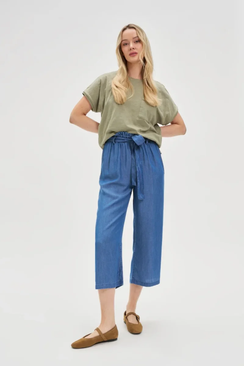 WOMEN'S TSHIRT L-TS-4693 OLIVE - Imagen 2