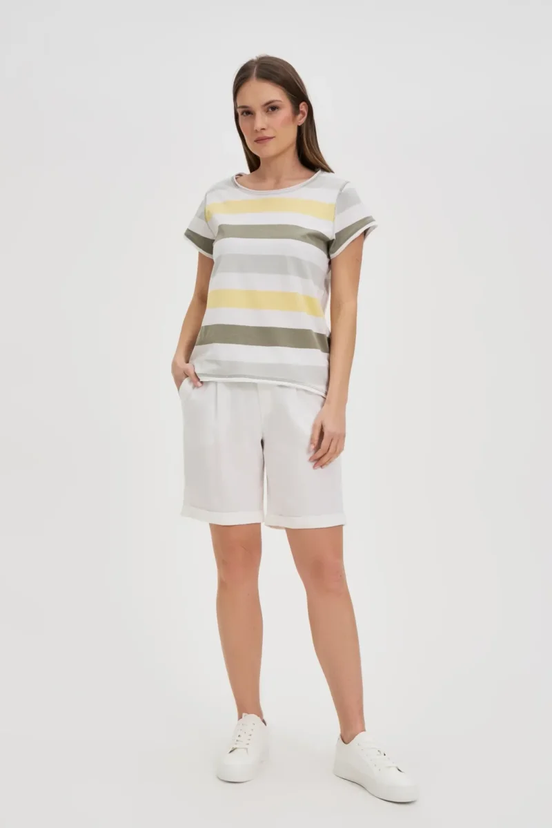 WOMEN'S TSHIRT L-TS-4698 MULTICOLOUR - Imagen 3