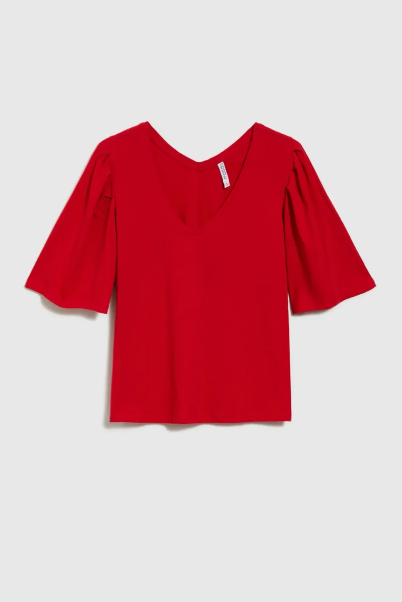 WOMEN'S TSHIRT L-TS-4705 RED - Imagen 6