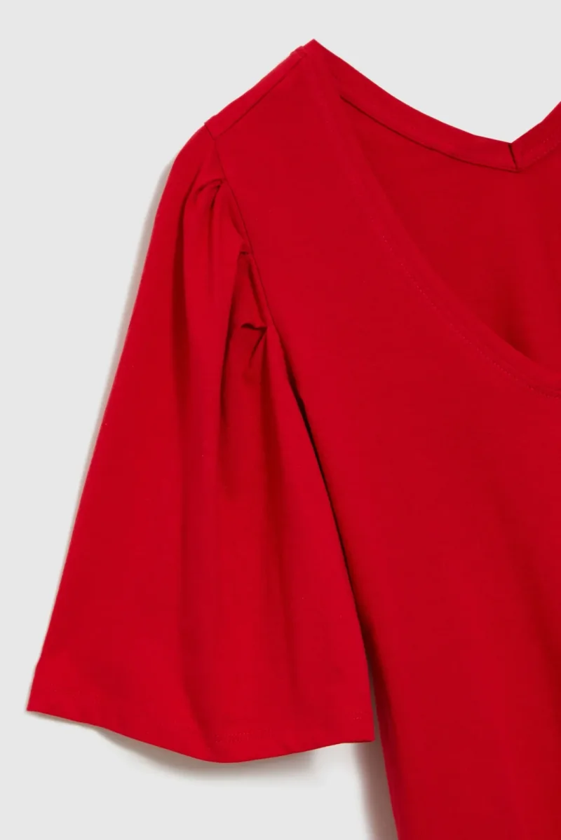 WOMEN'S TSHIRT L-TS-4705 RED - Imagen 7