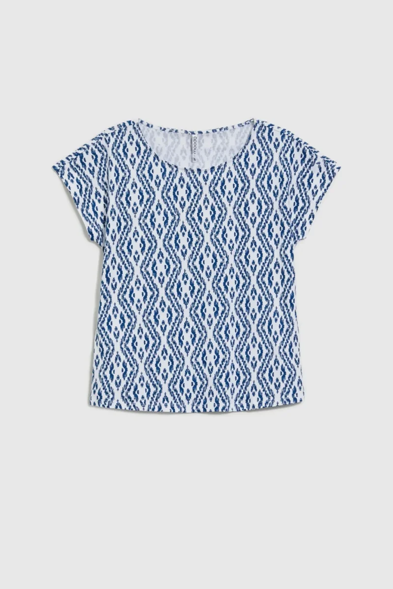 WOMEN'S TSHIRT L-TS-4712 WHITE - Imagen 5