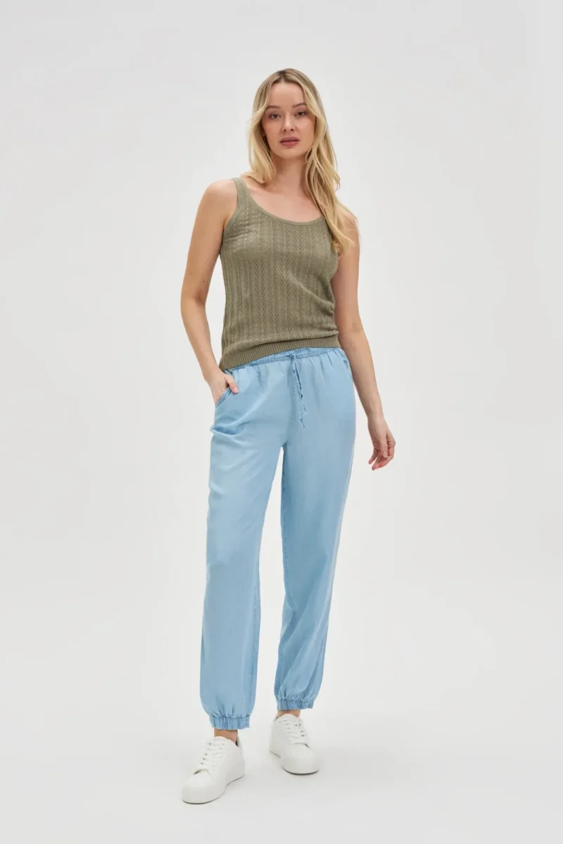 WOMEN'S TSHIRT L-TS-4714 OLIVE